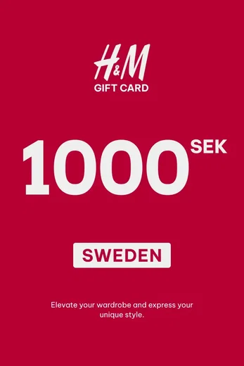 H&M 1000 SEK Gift Card (Sweden) gallery image 2