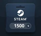 Steam Wallet 1500 TRY Gift Card (Asia) thumb 2