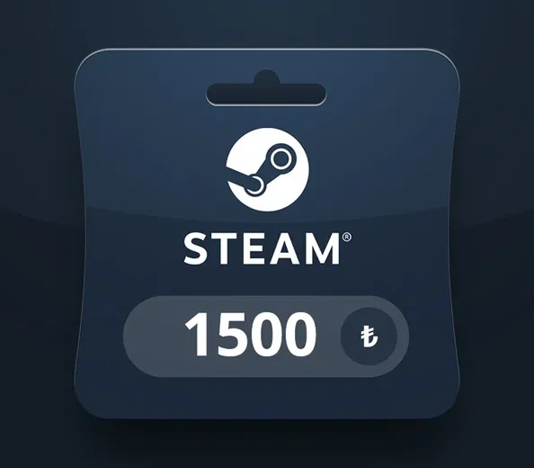 Steam Wallet 1500 TRY Gift Card (Asia) gallery image 2