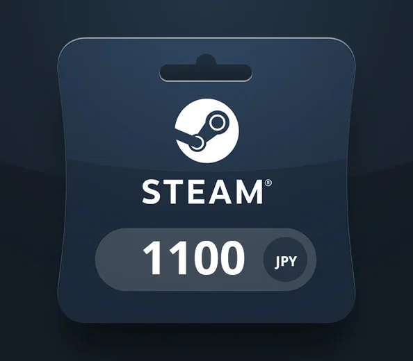 Steam Wallet 1100 JPY Gift Card (Asia) gallery image 2