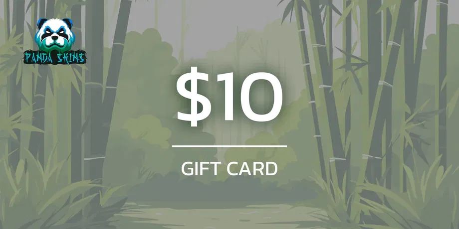 PandaSkins 10 USD Gift Card (Global) gallery image 2