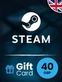 Steam Wallet 40 GBP Gift Card (United Kingdom) thumb 2
