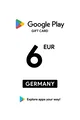 Google Play 6 EUR Gift Card (Germany) thumb 2
