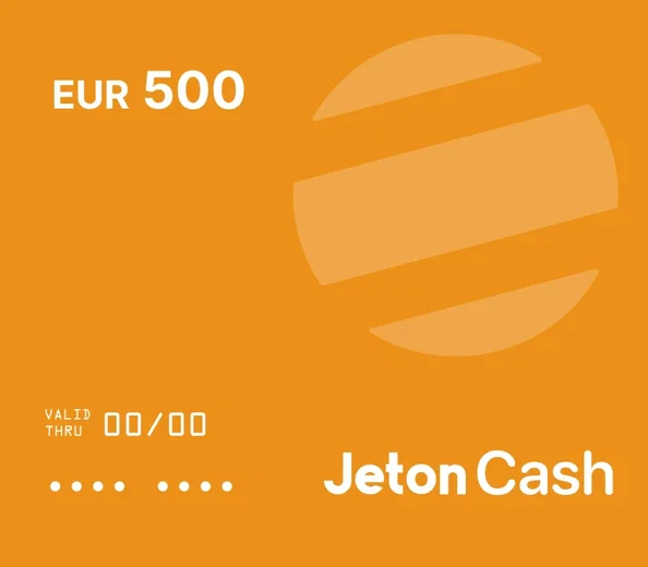 JetonCash 500 EUR Gift Card (ROW) gallery image 2