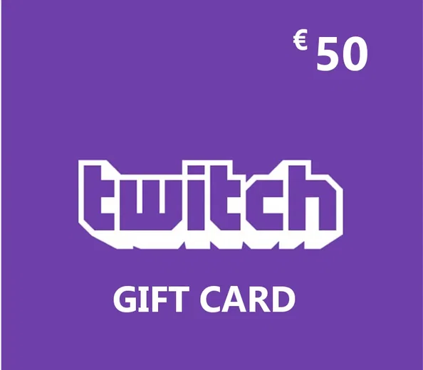 Twitch 50 EUR Gift Card (Czech Republic) gallery image 2