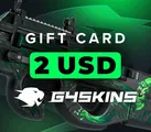G4Skins.com 2 USD Gift Card (ROW) thumb 1