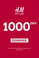 H&M 1000 DKK Gift Card (Denmark) thumb 2