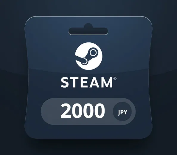 Steam Wallet 2000 JPY Gift Card (Asia) gallery image 2