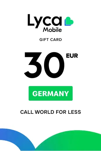 Lyca Mobile 30 EUR Gift Card (Germany) gallery image 2