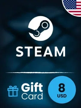 Steam Wallet 8 USD Gift Card (United States) gallery image 2