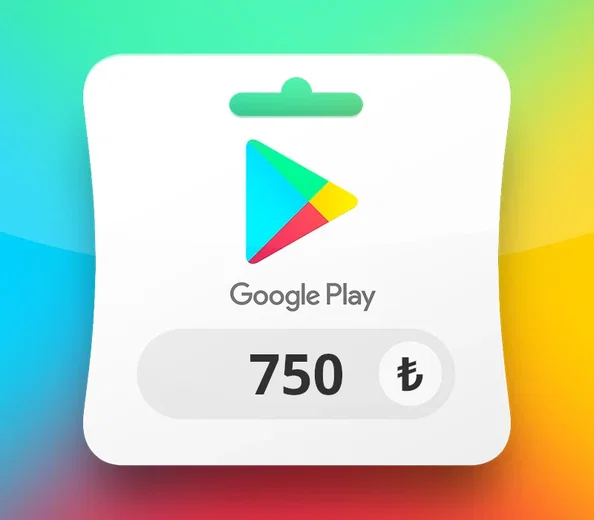 Google Play 750 TRY Gift Card (Asia) gallery image 2