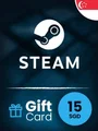 Steam Wallet 15 SGD Gift Card (Singapore) thumb 2