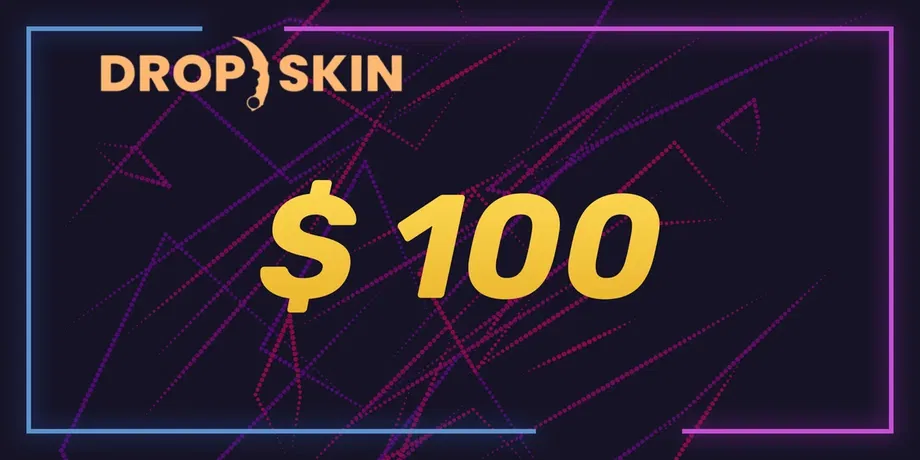Drop.skin 100 USD Gift Card (Global) gallery image 2