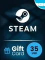 Steam Wallet 35 USD Gift Card (Honduras) thumb 2