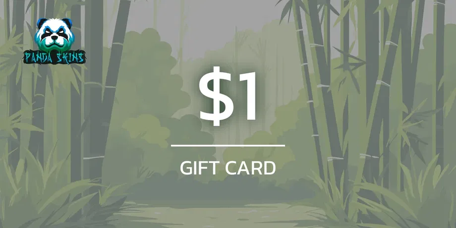 PandaSkins 1 USD Gift Card (Global) gallery image 2