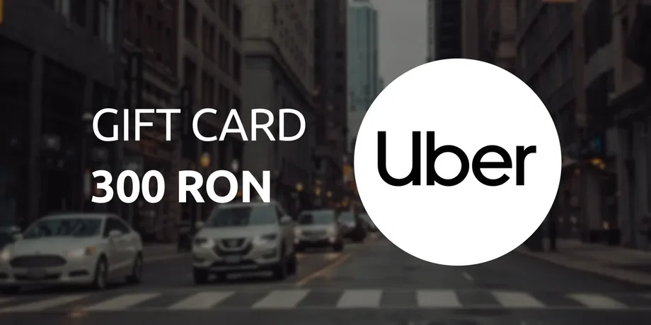 Uber 300 RON Gift Card (Romania) gallery image 2