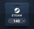 Steam Wallet 140 CNY Gift Card (Asia) thumb 2