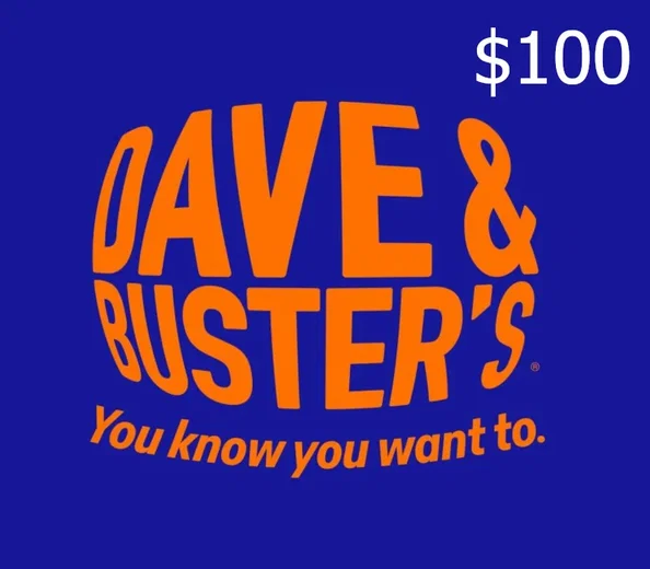 Dave & Buster's 100 USD Gift Card (United States) gallery image 2