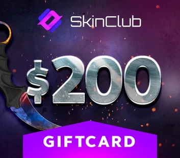 Skin.Club 200 USD Gift Card (ROW)