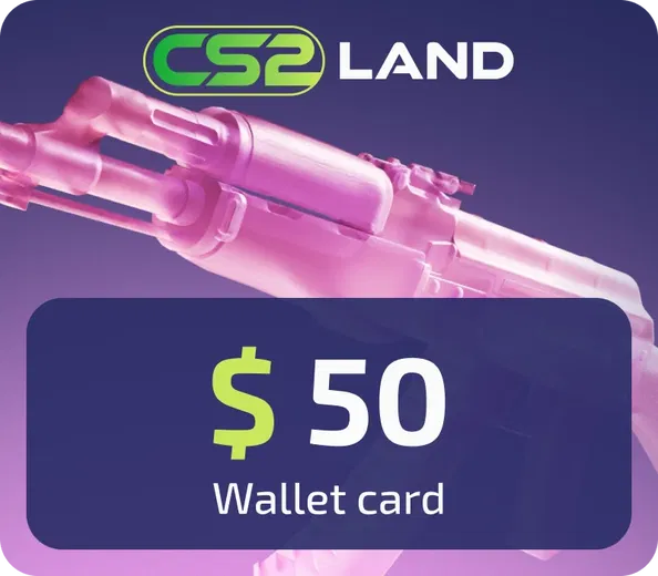 CS2Land 50 USD Gift Card (Global) gallery image 1