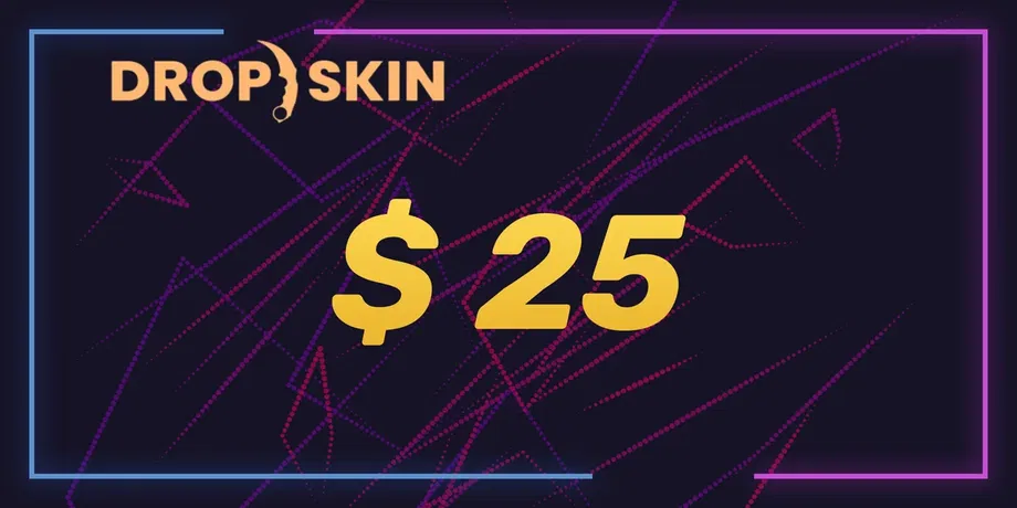 Drop.skin 25 USD Gift Card (Global) gallery image 2