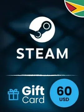 Steam Wallet 60 USD Gift Card (Guyana) gallery image 2