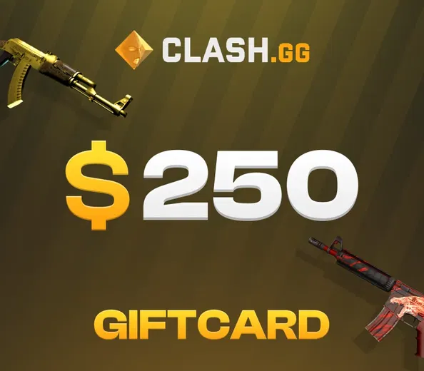 Clash.gg 250 USD Gift Card (Global) gallery image 2