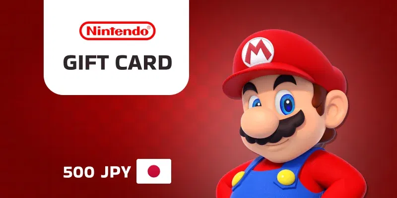 Nintendo eShop 500 JPY Gift Card (Japan) gallery image 2