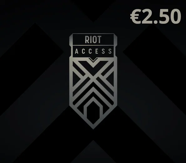 Riot Access 2.50 EUR Gift Card (Europe) gallery image 2