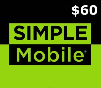 SimpleMobile 60 USD Gift Card (United States)