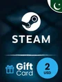 Steam Wallet 2 USD Gift Card (Pakistan) thumb 2