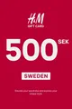 H&M 500 SEK Gift Card (Sweden) thumb 2