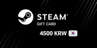 Steam Wallet 4500 KRW Gift Card (Korea) thumb 2