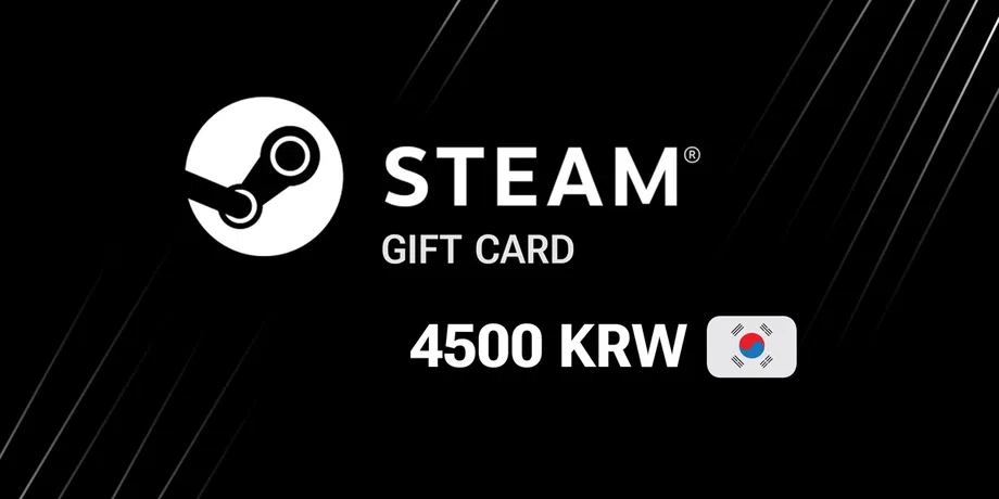 Steam Wallet 4500 KRW Gift Card (Korea) gallery image 2