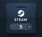 Steam Wallet 5 PLN Gift Card (Global) thumb 2
