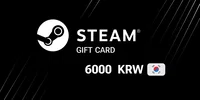 Steam Wallet 6000 KRW Gift Card (Korea) thumb 2