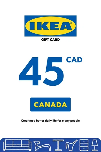 IKEA 45 CAD Gift Card (Canada) gallery image 2