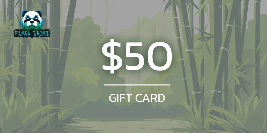 PandaSkins 50 USD Gift Card (Global) gallery image 2