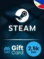 Steam Wallet 2500 PHP Gift Card (Philippines) thumb 2