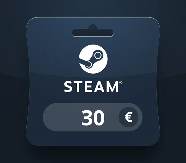 Steam Wallet 30 EUR Gift Card (Belgium) gallery image 2