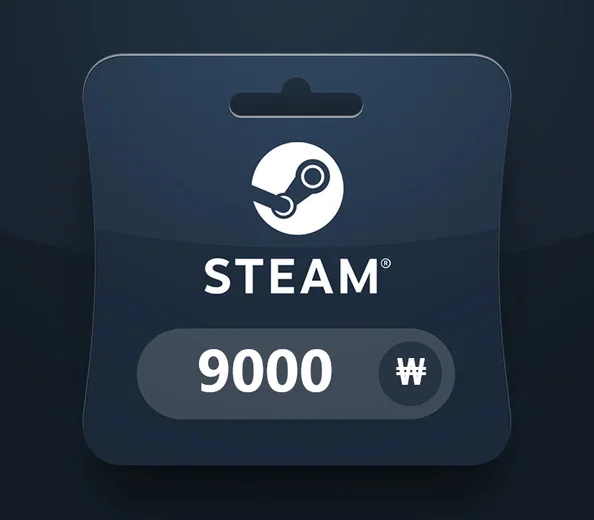 Steam Wallet 9000 KRW Gift Card (Korea) gallery image 2