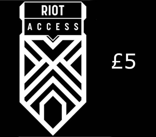 Riot Access 5 GBP Gift Card (Global) gallery image 1