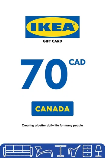 IKEA 70 CAD Gift Card (Canada) gallery image 2