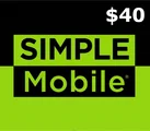 SimpleMobile 40 USD Gift Card (United States) thumb 1