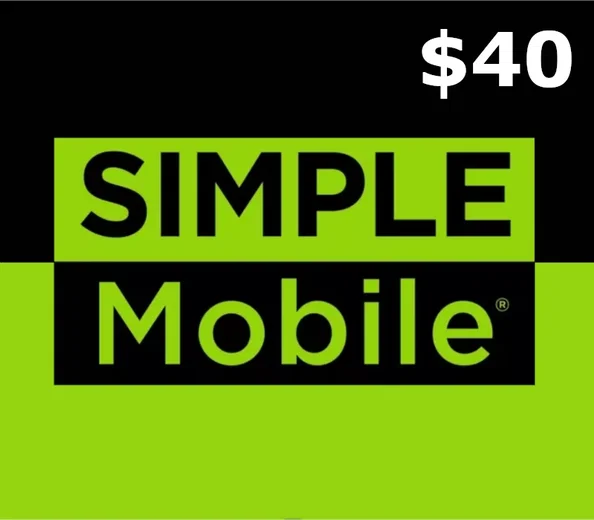 SimpleMobile 40 USD Gift Card (United States) gallery image 1