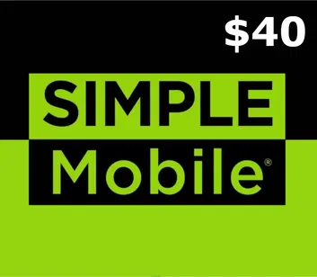 SimpleMobile 40 USD Gift Card (United States)