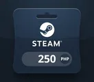 Steam Wallet 250 PHP Gift Card (Global) thumb 2