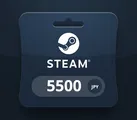 Steam Wallet 5500 JPY Gift Card (Asia) thumb 2