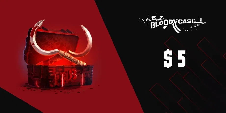 BloodyCase 5 USD Gift Card (Global) gallery image 2