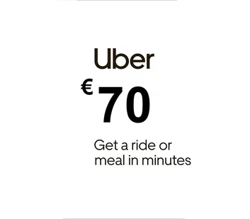 Uber 70 EUR Gift Card (Netherlands)